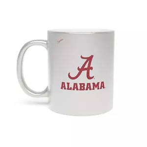Taza metálica Alabama Crimson Tide (plateada) - Imagen 1 de 5