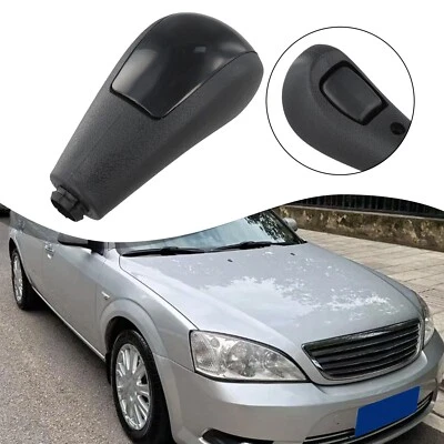 For Ford Shift Control Knob for Mondeo Fusion Focus Fiesta 2004 2012 Black ABS - image 1 of 4