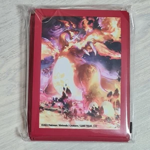 Pokemon Charizard UPC Card Sleeves 1 pack of 65 pcs - Foto 1 di 1