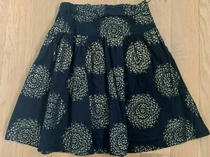 Girls Gap Kids Black Gold Speckled Skirt Size 8 EEUC Summer - Picture 1 of 4