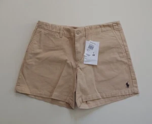 NWT Ralph Lauren Sport Women's Chino Short Pants Tan SZ 6 - Picture 1 of 9