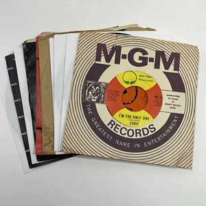 Lot Of 10 1960s-1970s Rock Pop Rare Vinyl Records 45 rpm 7" Imports Variants 24 - Picture 1 of 21