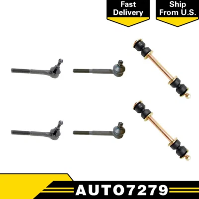 Barra estabilizadora de extremo de barra estabilizadora de amarre delantera Mevotech 6 piezas para Chevy Express 1500 1996-2002 Foto 1 de 4