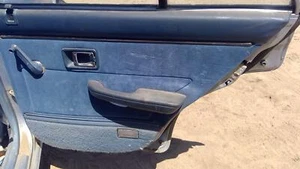 1985 Honda Accord Passenger Right Rear Inside Door Trim Panel Only Oem Back Blue - Picture 1 of 12