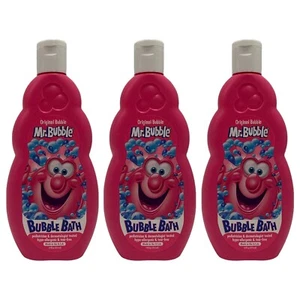 3 Pack Mr. Bubble Original Bubble Bath 14 oz Pink Bubble Gum Scent Tear-Free HTF - Picture 1 of 6