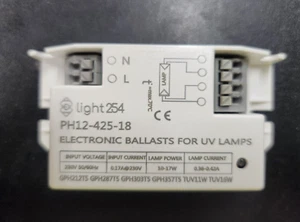 RW12-425-18A 230V 220V 17W Lámpara Germicida Lastre Electrónico Iluminación UV TUV17W - Imagen 1 de 2