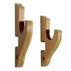Wall Mount Sword Display Stand Bamboo Sword Display Hanger for Flute Tanto