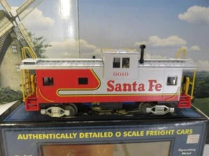 MTH TRAINS - 2080002C DAP SANTA FE EXTENDED VISION CABOOSE- '0'- LN- BXD- B1R - Picture 1 of 7
