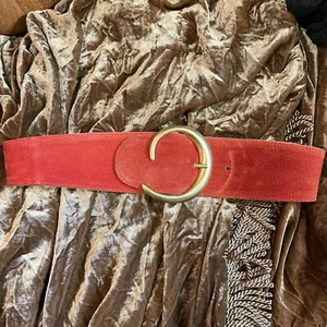 Donna Karan suede leather belt - Picture 1 of 11