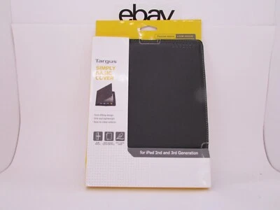 Targus Simply Basic Cover for iPad 2nd & 3rd Generation Color Black - Image 1 of 4