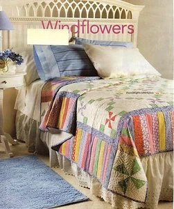 Windflowers Quilt Pattern Pieced JW - Picture 1 of 2