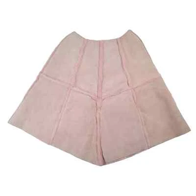 Ugg Womens Small / Medium Leather Sherling Lined Skirt Pink - Image 1 of 4