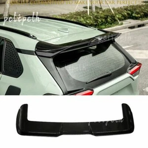 Alerón trasero negro brillante apto para Toyota RAV4 2019-2024 2024 1 PIEZA - Imagen 1 de 6