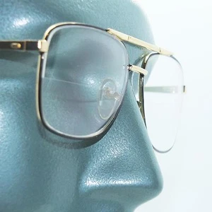 Gafas de lectura True Straight Half Bifocal Lens Classic Metal Black Frame +3.00 - Imagen 1 de 4