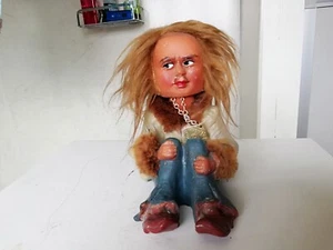 Vintage Heico hippy bobble head doll Western Germany 1960s - Picture 1 of 10
