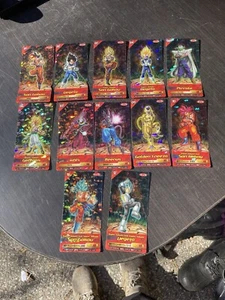 Dragon Ball Z Compete Set 1-12 Collectible Holo Japanese Cards Art Super Card - Picture 1 of 7