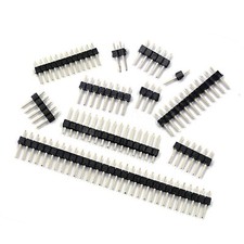1 Pin - 40 Pin 2.54mm Breakaway Male Header Strip for PCB Breadboard Single Row