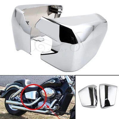 L&R Battery Side Covers Fit For Honda Shadow Aero 750 Shadow Spirit 750 VT750C Foto 1 de 4
