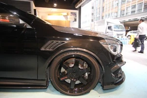 Carbon fiber fender flares trims fit for Mercedes Benz CLA45 CLA250 CLA200 W117 - Picture 1 of 6