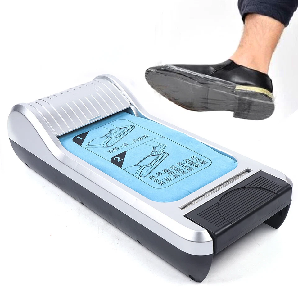 Dispensador automático de cubierta de zapatos máquina de película de zapatos desechable para el hogar y la oficina Foto 1 de 4