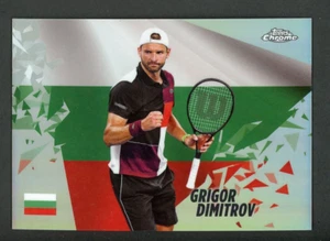 2024 Topps Cromo Tenis Grigor Dimitrov Patriótico Orgullo Estuche Hit SSP - Imagen 1 de 2