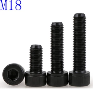 M18 - 2,5 schwarz 12,9 Grade legierter Stahl Innensechskantschrauben Schrauben Schrauben - Bild 1 von 4
