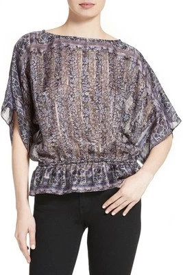 New Joie 'Maracana' Silk Top Size XS MSRP $288 - Image 1 of 4