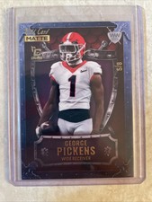 2022 Wild Card Matte GEORGE PICKENS Weekend Warrior CHASE RC 5/8 STEELERS WW-18!