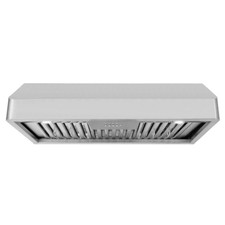 Cosmo Under Cabinet Range Hood 36 In. 900 CFM LED Ducted Quiet Stainless Steel