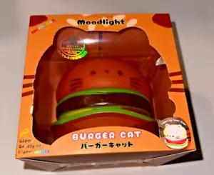NEW! LAST ONE! Mimicoco Moodlight - BURGER CAT - CUTE! HAPPY! LIGHT - Picture 1 of 6