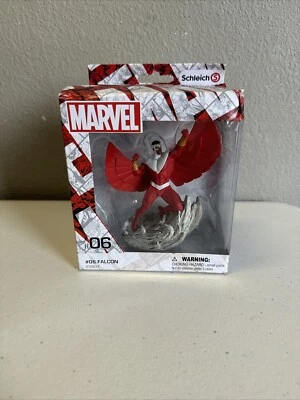 SCHLEICH MARVEL #06 HALCÓN 5" FIGURA DC COMICS JUGUETE COLECCIONABLE VENGADORES Nuevo Foto 1 de 4