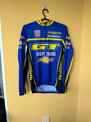 De Marchi GT Chevy Trucks Shimano jacket Long cycling size M  - Image 1 of 4