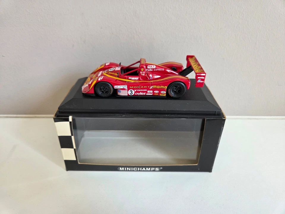 Minichamps 1/43 Ferrari 333SP Baldi/Theys/Moretti - Le Mans 1998 - 430987603 - Immagine 1 di 4