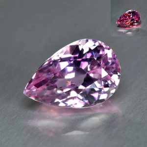 2.68Ct Pear Shape _ 100% Natural Pink Diaspore Loose Gemstone From Afghanistan - Picture 1 of 2