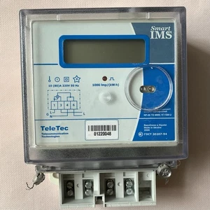 Electric Watthour Meter Tele Tec Smart IMS Single phase NP-06 TD MME.1F.1SM-U - Picture 1 of 5