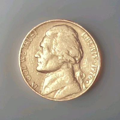 1976-D US Nickel. 5cent Die Error Rare Find* Bonus Coin With Every Order :$ - Image 1 of 2
