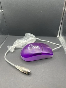 Vintage Promotional PS/2 Mouse, Translucent Purple/Clear MUS3S Socket - Picture 1 of 4