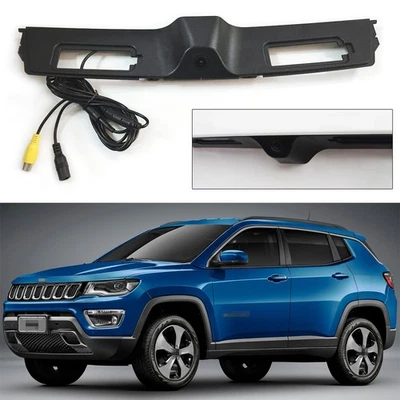 Car Camera HD CCD Rearview Backup Camera Night Vision for Jeep Compass 2017 2018 - Image 1 of 4