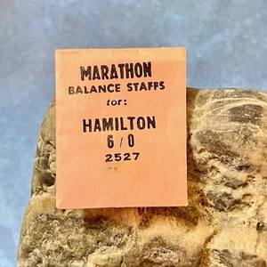 Vintage Hamilton Uhr 6/0s Balance Staff verpackt Altteil von Marathon NOS - Bild 1 von 1