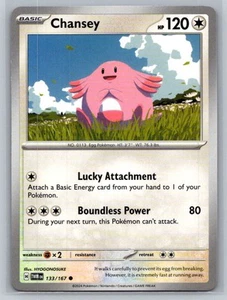 Chansey #133/167 SV06: Twilight Masquerade Common - Pokemon Cards F53 - Picture 1 of 2