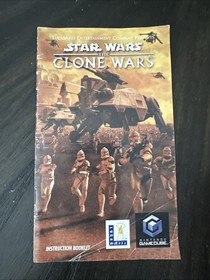 Nintendo NES Manual Only Star Wars The Clone Wars 