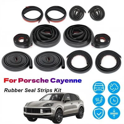 Kit de reducción de ruido de tiro de goma para puerta para Porsche Cayenne Foto 1 de 4