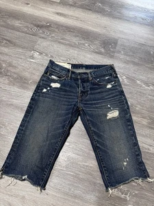 Pantaloncini uomo Abercrombie e Fitch denim skinny taglia 28 - Foto 1 di 7