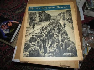 THE NEW YORK TIMES MAGAZIN 5. NOVEMBER 1944, GERMAN POWS WWII - Bild 1 von 4