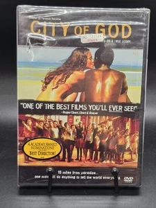 City of God (DVD) New SEALED Push In On Front Cover Art Brazilian Portuguese - Foto 1 di 7