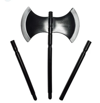 Manera de Celebrar Halloween Juguete Doble Hacha Cosplay Accesorio Nuevo Foto 1 de 2