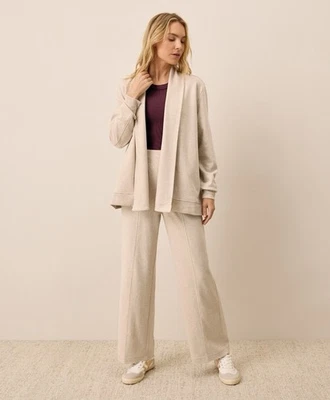 Conjunto Cárdigan + Pantalón Pact Bon Voyage Airplane W9JK $168 PRECIO DE VENTA SUGERIDO POR EL FABRICANTE Talla L Foto 1 de 4