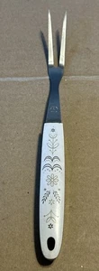 Vintage Kitchen Utensils Flint Arrowhead Stainless Harvest Wheat serving Fork - Picture 1 of 13