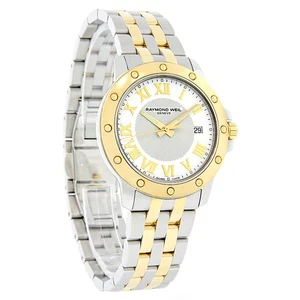 Reloj de vestir Raymond Weil Tango de cuarzo suizo de dos tonos para hombre 5599-STP-00308 - Imagen 1 de 3