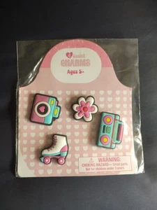 Target Bullseye Playground  Fits Croc Shoe Charms Set Of 4 Beach Theme - Picture 1 of 2
